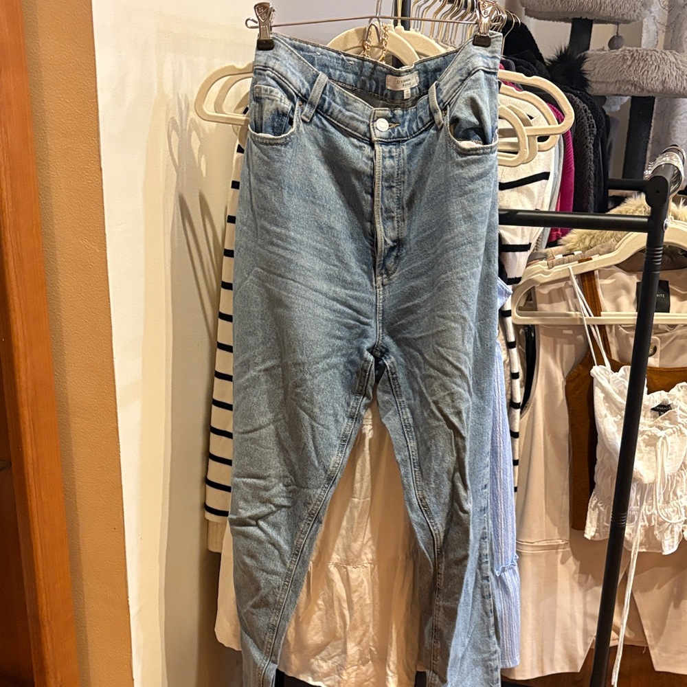 Dynamite Women's Light Blue Skinny Jeans